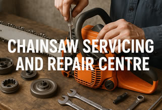 We sharpen, service and repair Chainsaws.